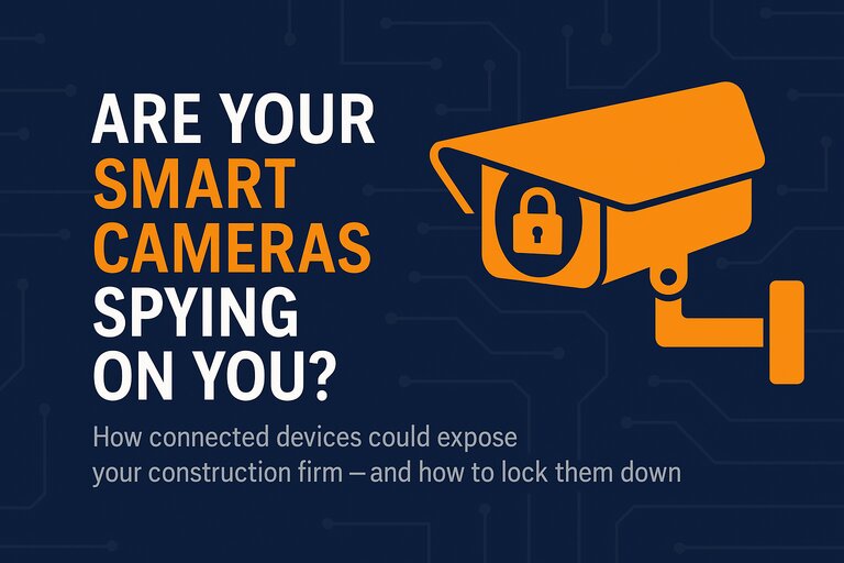 Are Your Smart Cameras Spying On You? What Construction Firms Need to Know Before Plugging In