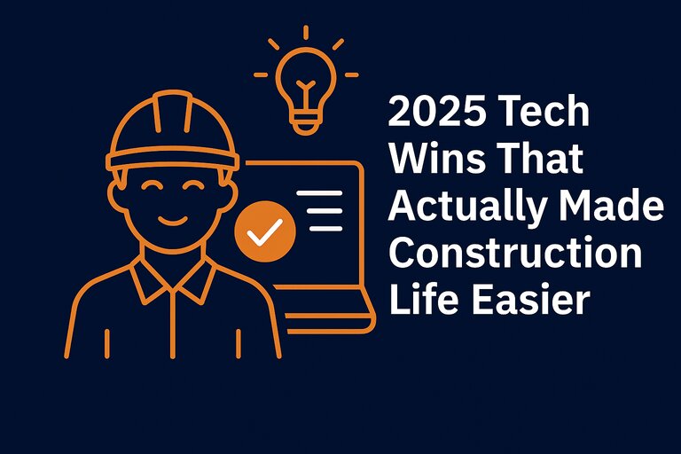 The Tech Wins That Actually Made Life Easier for Construction Teams This Year