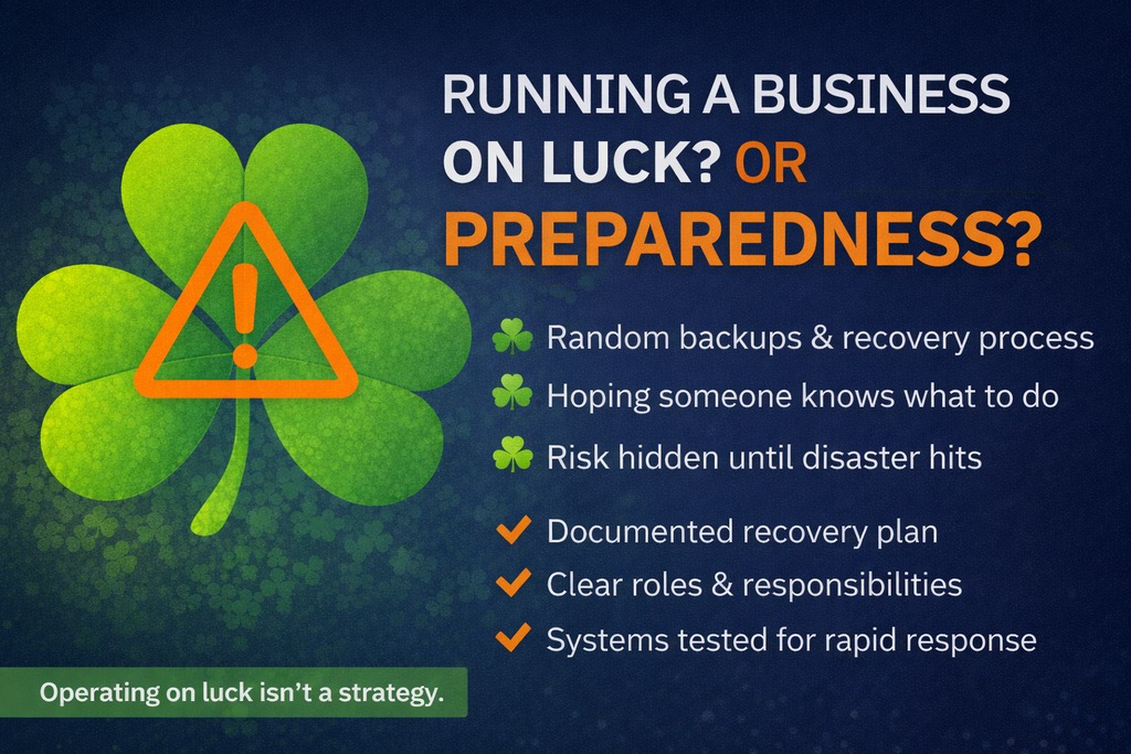 Feeling Lucky? That’s Not How Construction Leaders Run Their Business