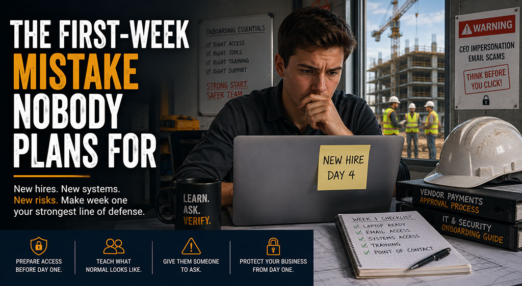 The First-Week Mistake Nobody Plans For